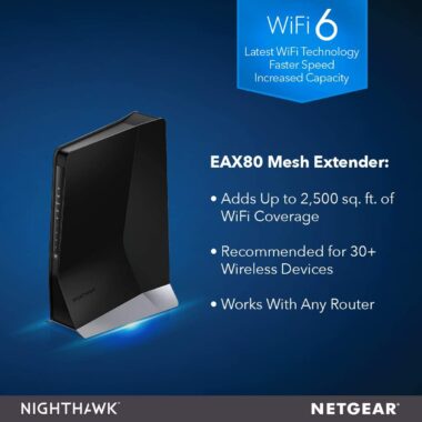 EAX80 Netgear Nighthawk Mesh Extender WiFi6-2