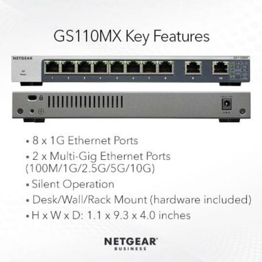 GS110MX_8port Gigabit Ethernet Unmanaged Switch-2