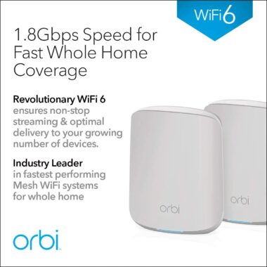 RBK352 Netgear Orbi WiFi6 Dual-band Mesh System-02