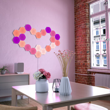 12 Hexagons---Heart